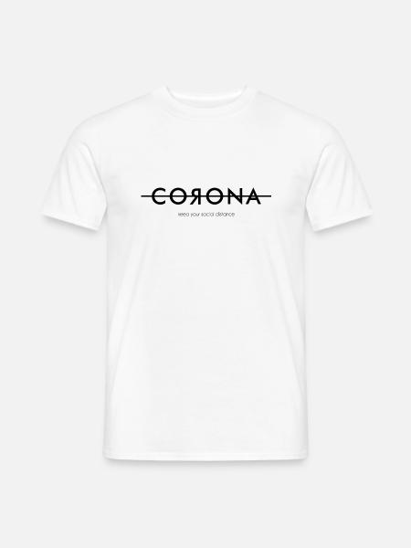 CORONA - Men's T-Shirt - white