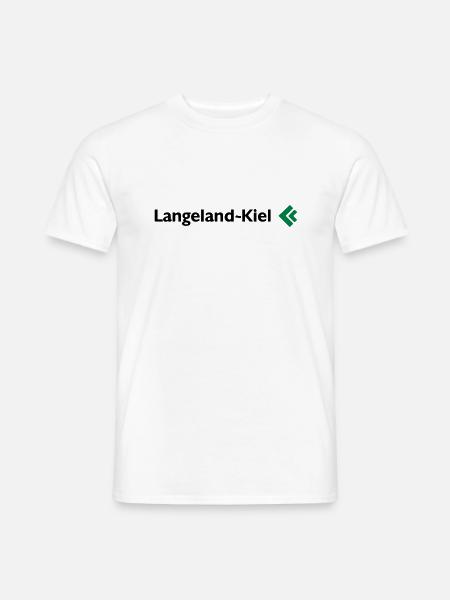 Langeland Kiel - Mænd T-shirt - hvid