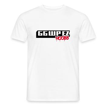 GG WP EZ NOOBS - T-shirt homme - blanc - Devant - AI Model Male 178 dark (178cm)