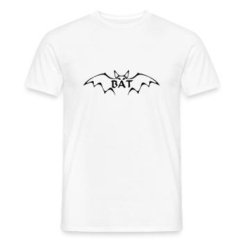 BAT Blazing Amber Training - Men's T-Shirt - white - Front - AI Model Male 178 dark (178cm)