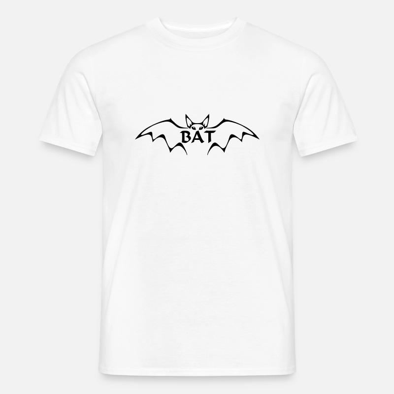 BAT Blazing Amber Training - Männer T-Shirt - Weiß