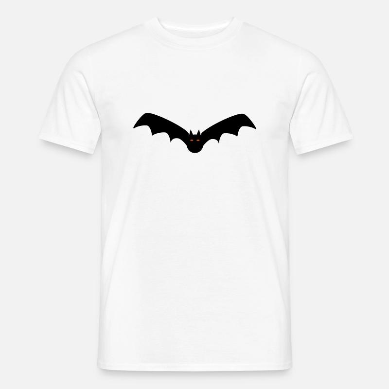 Bat - Männer T-Shirt - Weiß