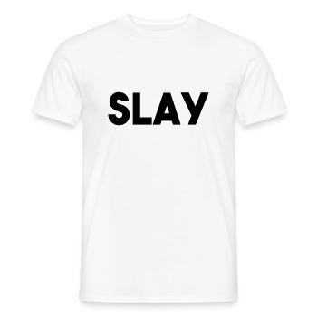 TÖTEN - Männer T-Shirt - Weiß - Vorne - AI Model Male 178 dark (178cm)