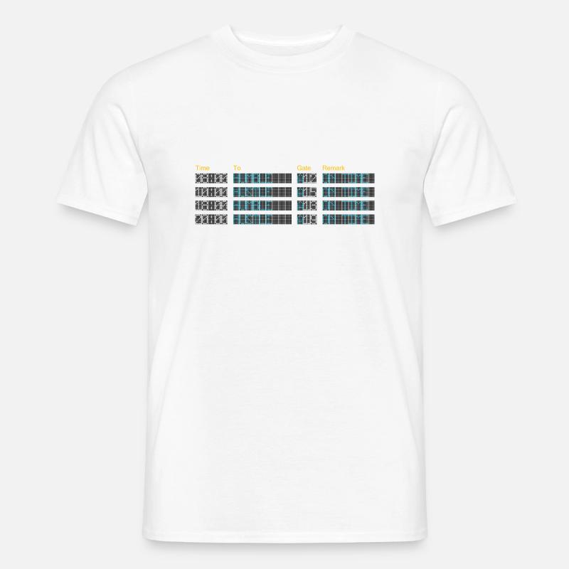 Hustle & Humble - Männer T-Shirt - Weiß