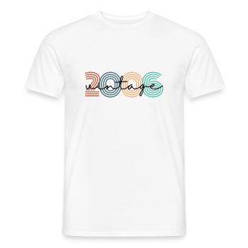 2006 vintage rétro - T-shirt homme - blanc - Devant - AI Model Male 178 dark (178cm)