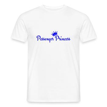 Passenger - Men's T-Shirt - white - Front - AI Model Male 178 dark (178cm)