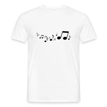 sounds___f1 - T-shirt homme - blanc - Devant - AI Model Male 178 dark (178cm)