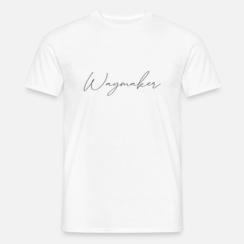 waymaker - Männer T-Shirt - Weiß