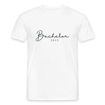 Bachelor Abschluss 2023 - Männer T-Shirt - Weiß - Vorne - AI Model Male 178 dark (178cm)