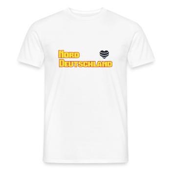 Norddeutschland - Männer T-Shirt - Weiß - Vorne - AI Model Male 178 dark (178cm)