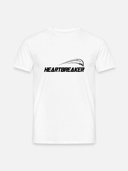 HEARTBREAKER - Männer T-Shirt - Weiß