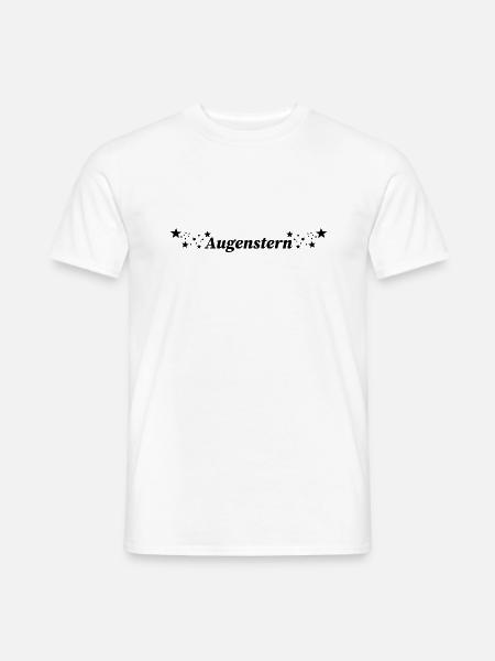 Augenstern - Männer T-Shirt - Weiß