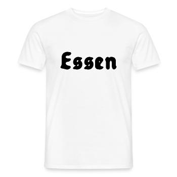 Essen - Männer T-Shirt - Weiß - Vorne - AI Model Male 178 dark (178cm)