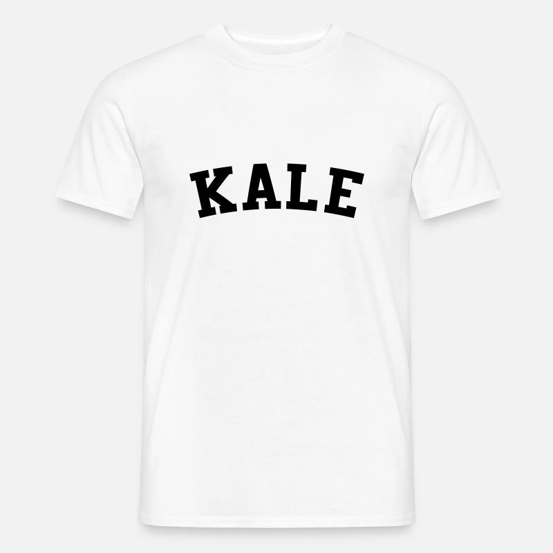 Kale - KOLESON COUTURE - Männer T-Shirt - Weiß