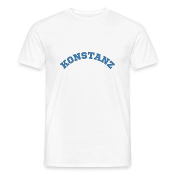 Konstanz - Männer T-Shirt - Weiß - Vorne - AI Model Male 178 dark (178cm)