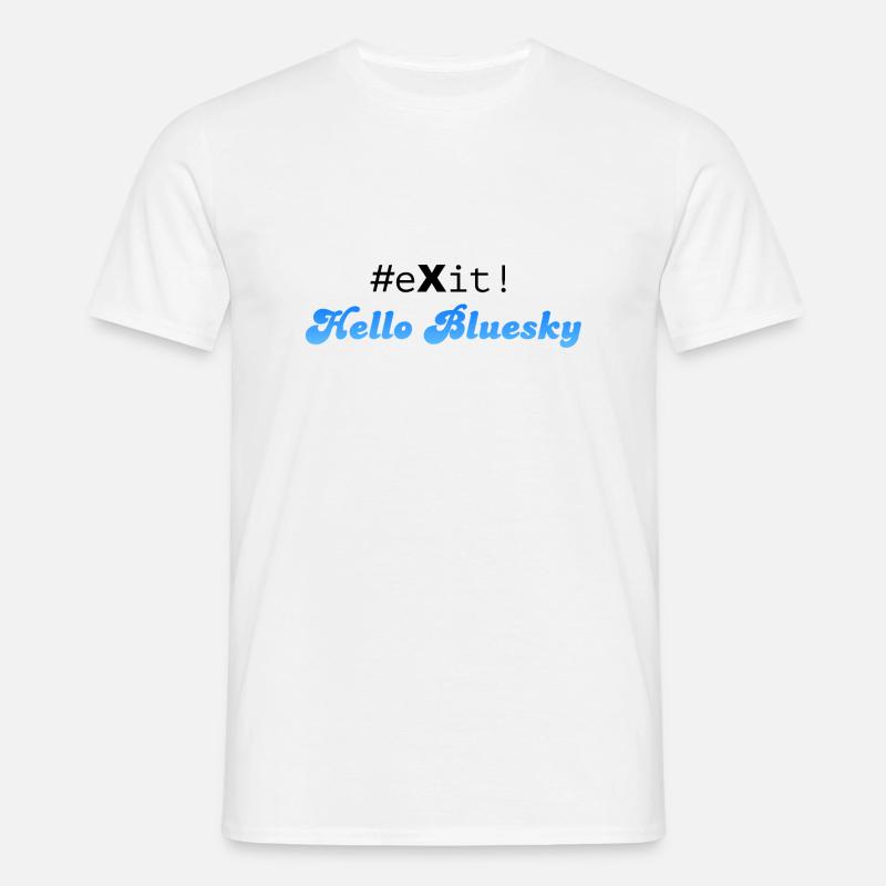 #eXit ! - T-shirt Homme - blanc