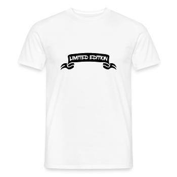 Limited Edition - Men's T-Shirt - white - Front - AI Model Male 178 dark (178cm)
