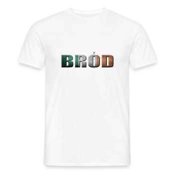 BROD IRELAND PRIDE IRELAND PATRICK'S DAY - Men's T-Shirt - white - Front - AI Model Male 178 dark (178cm)