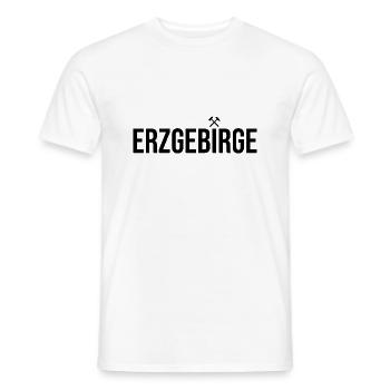 Bergbau Erzgebirge - Männer T-Shirt - Weiß - Vorne - AI Model Male 178 dark (178cm)