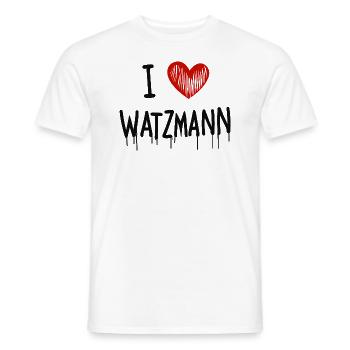 Watzmann - Berge Leidenschaft Liebe - Männer T-Shirt - Weiß - Vorne - AI Model Male 178 dark (178cm)