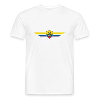 Ecuador Fan World Cup - Men's T-Shirt - white - Front - AI Model Male 178 dark (178cm)