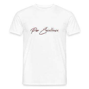 par excellence Français France spécial unique LZN - T-shirt homme - blanc - Devant - AI Model Male 178 dark (178cm)