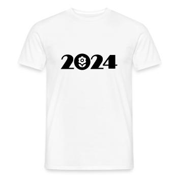 Gardener 2024, Florist 2024 - Men's T-Shirt - white - Front - AI Model Male 178 dark (178cm)