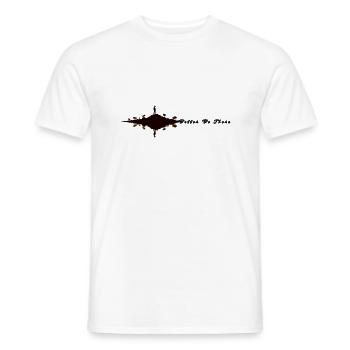 Mieux vaut y être - T-shirt homme - blanc - Devant - AI Model Male 178 dark (178cm)