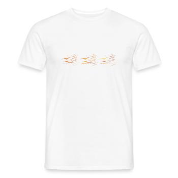 Vogel - Männer T-Shirt - Weiß - Vorne - AI Model Male 178 dark (178cm)