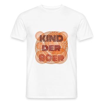 Années 80 - T-shirt homme - blanc - Devant - AI Model Male 178 dark (178cm)