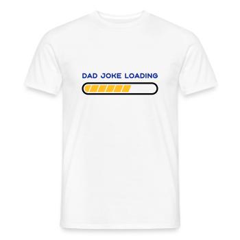 papa blague boutique drôle meilleur père design - T-shirt homme - blanc - Devant - AI Model Male 178 dark (178cm)
