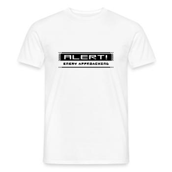 8Bit Alarm - Men's T-Shirt - white - Front - AI Model Male 178 dark (178cm)