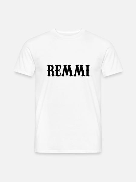 Remmi Demmi Paardesign Geschenk - Männer T-Shirt - Weiß