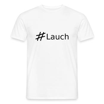 Lauch - Männer T-Shirt - Weiß - Vorne - AI Model Male 178 dark (178cm)