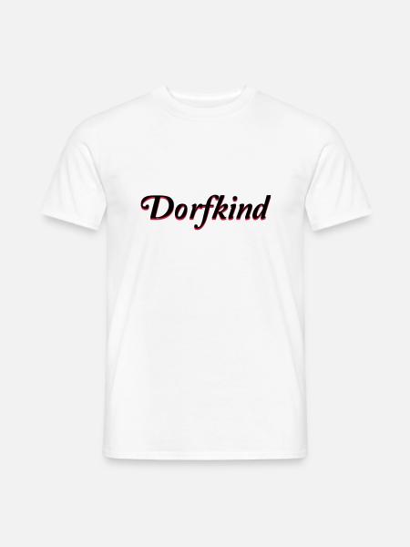 dorfkind - Männer T-Shirt - Weiß