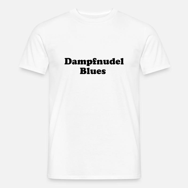 Dampfnudel Blues - Männer T-Shirt - Weiß