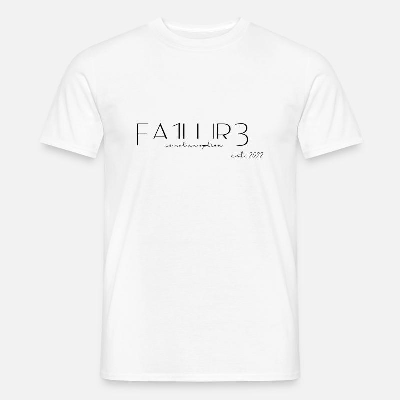 FA1LUR3 - Männer T-Shirt - Weiß