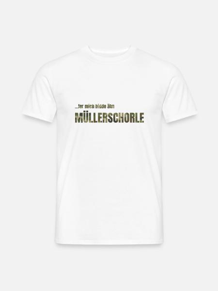 MÜLLERSCHORLE - Männer T-Shirt - Weiß
