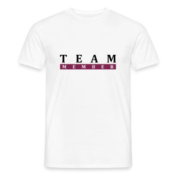 Équipier - T-shirt homme - blanc - Devant - AI Model Male 178 dark (178cm)