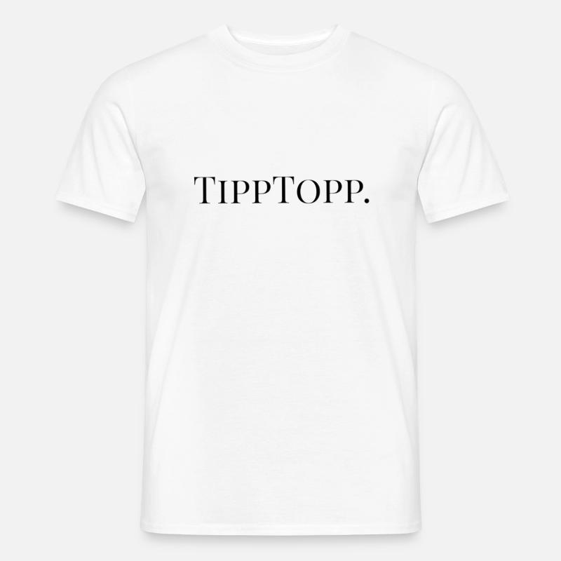 TippTopp - Männer T-Shirt - Weiß