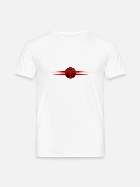 Headphones Music - Men's T-Shirt - white