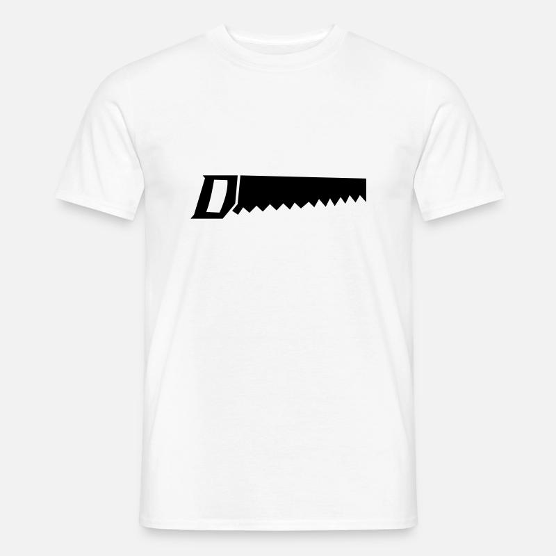 saege - Männer T-Shirt - Weiß