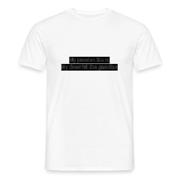 Ma faiblesse les voitures radiocommandées. - T-shirt homme - blanc - Devant - AI Model Male 178 dark (178cm)