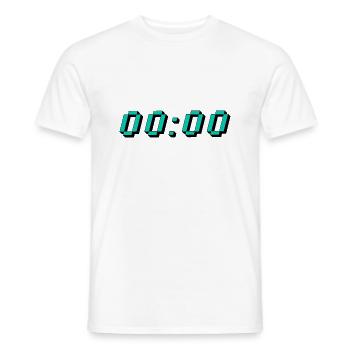 Time out2 - Männer T-Shirt - Weiß - Vorne - AI Model Male 178 dark (178cm)