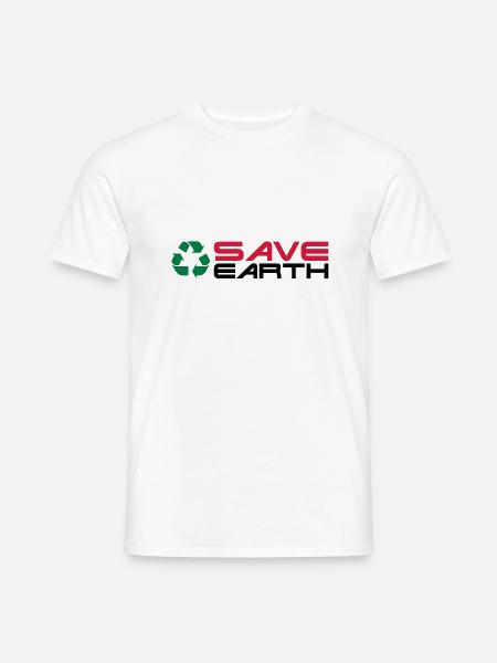 Recycling__V007 - Men's T-Shirt - white