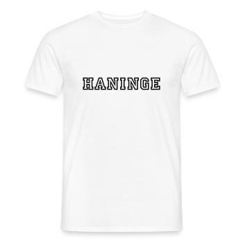 Haninge (Begriffsklärung) - Männer T-Shirt - Weiß - Vorne - AI Model Male 178 dark (178cm)