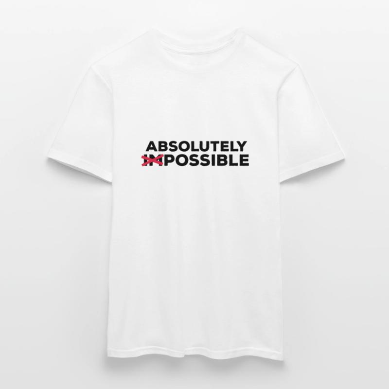 absolutely possible possible sortie solution Optimist T-shirt homme