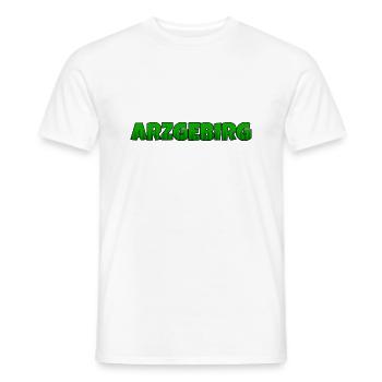 Arzgebirg Heimat Sachsen - Männer T-Shirt - Weiß - Vorne - AI Model Male 178 dark (178cm)