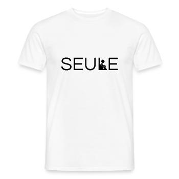 seule original cadeau - T-shirt homme - blanc - Devant - AI Model Male 178 dark (178cm)