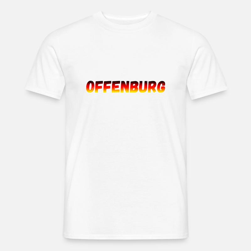 Offenburg - Männer T-Shirt - Weiß